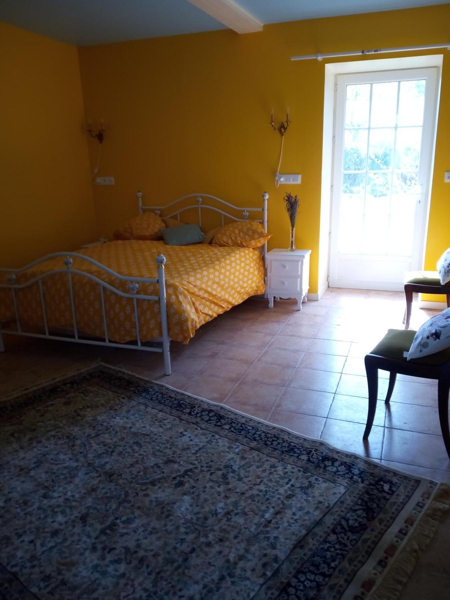Bed and Breakfast Le Chevalier Des Marettes Airel Exterior foto